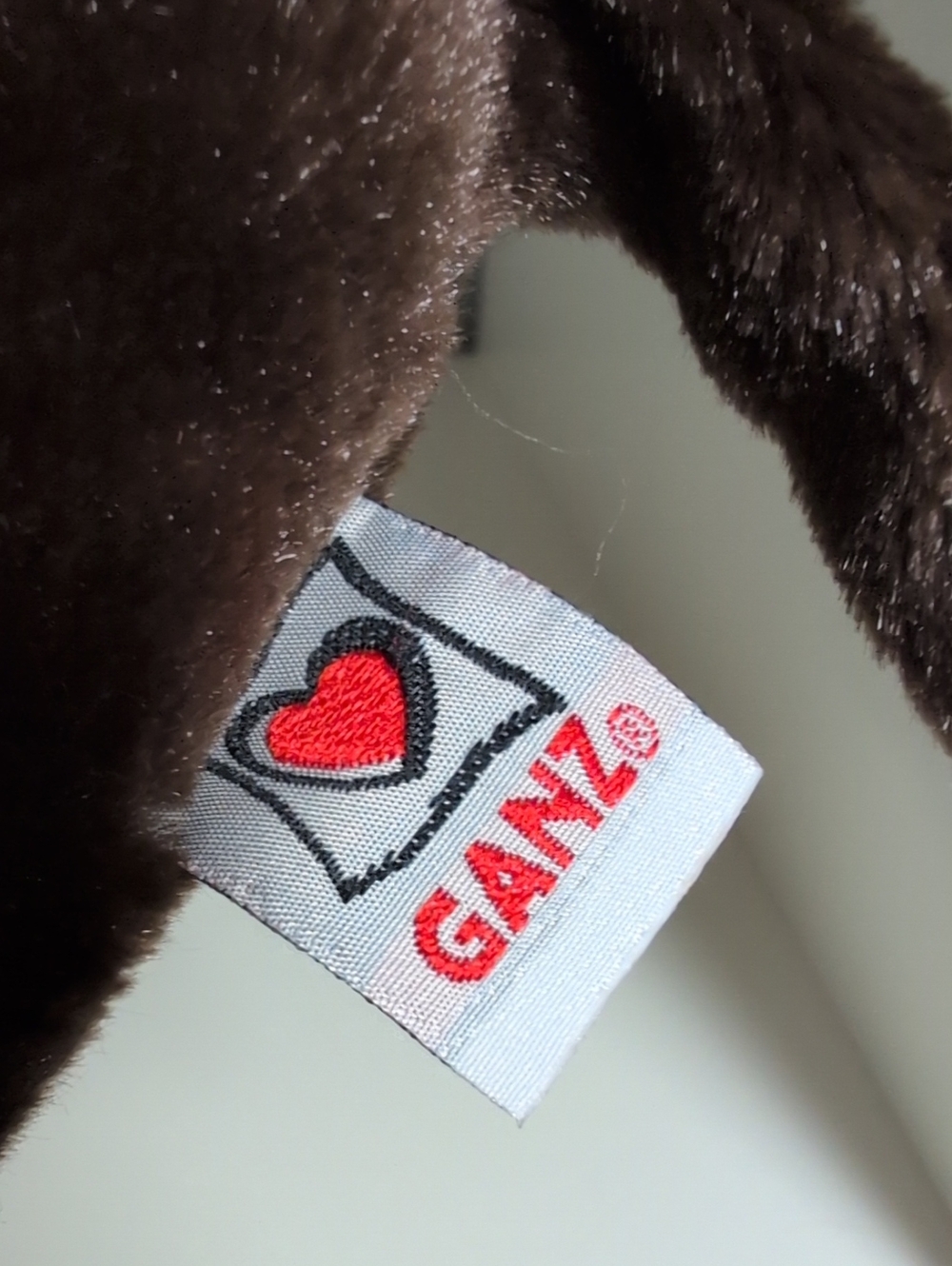💜2/$20💜 Webkinz Chocolate Lab No Code Collectible Plush GANZ Pup Dog - Picture 4 of 7